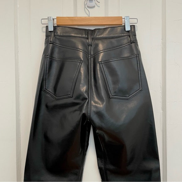 AGOLDE Recycled Leather Fitted '90s Pants - Picture 9 of 16